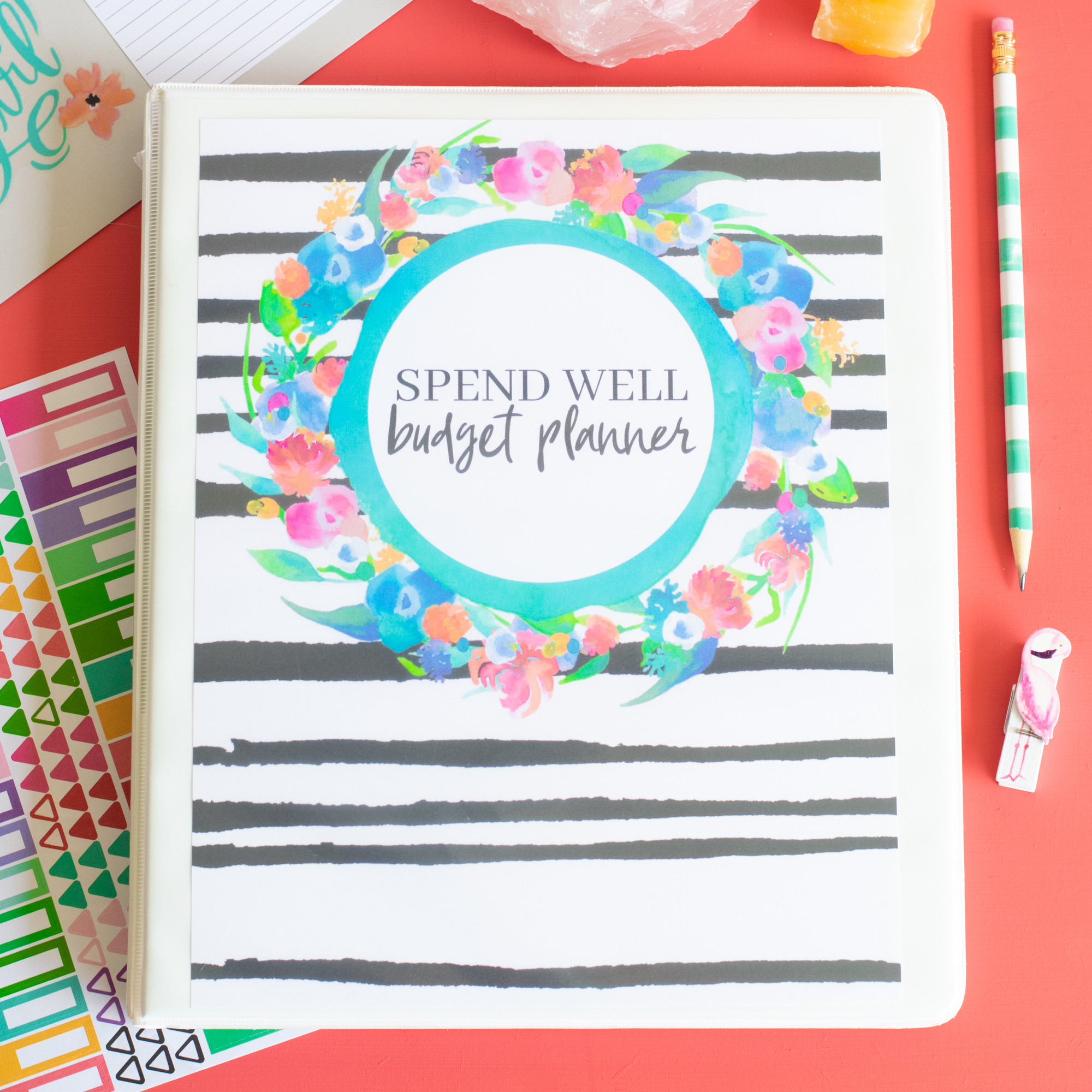 Printable Spend Well Budgeting Binder