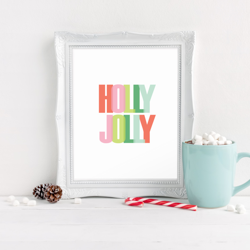 Printable Christmas Sayings Wall Art