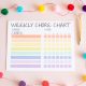 Rainbow Chore Chart