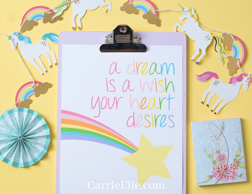 A Dream is a Wish 8x10