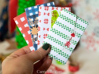 Christmas Gift Card Envelopes