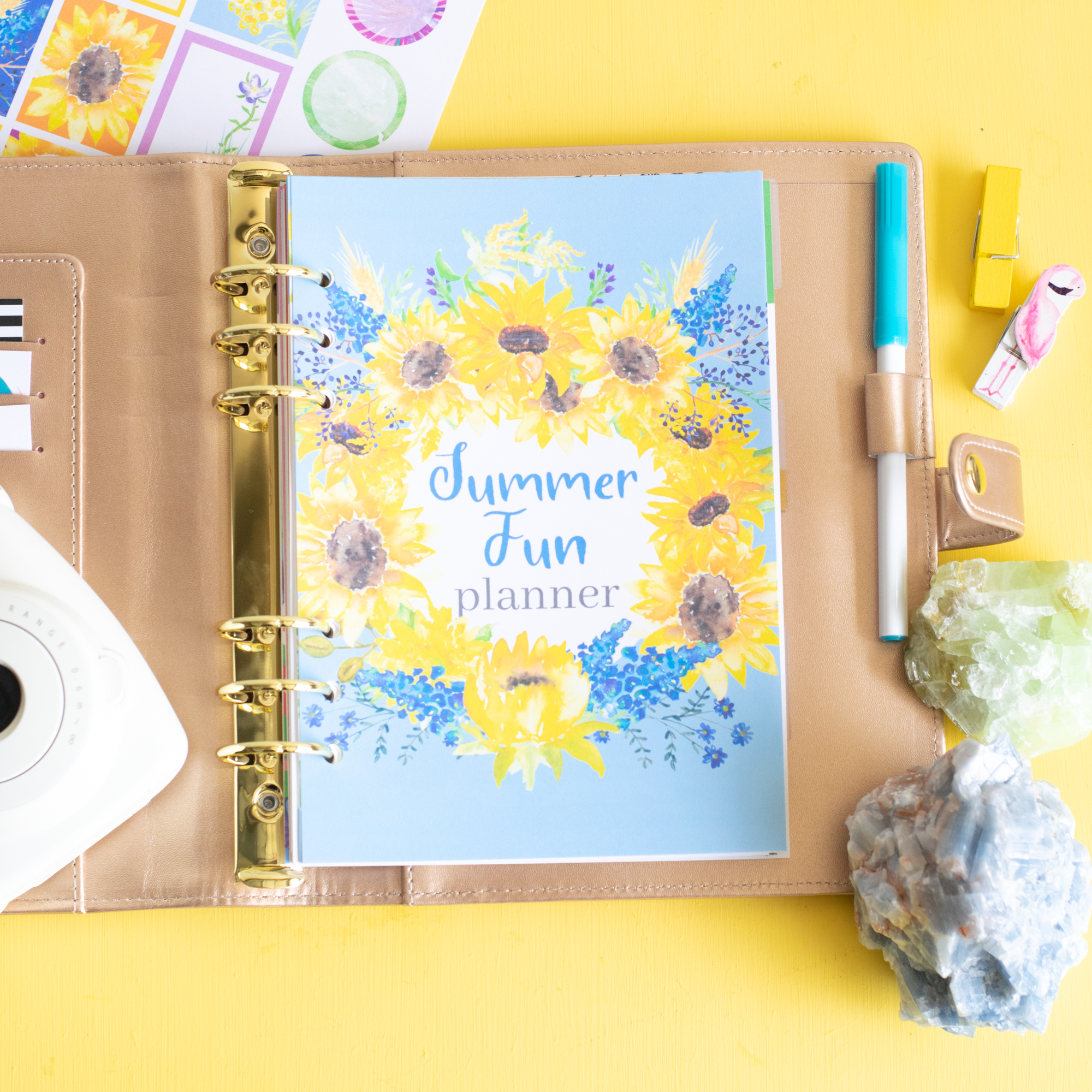 A5 Summer Fun Planner