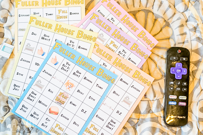 Fuller House Bingo