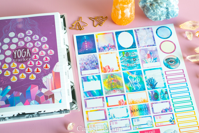Yoga Planner Stickers