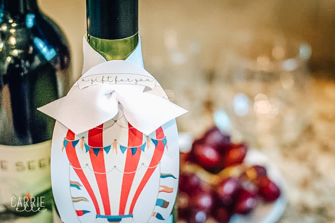 Hot Air Balloon Gift Tags