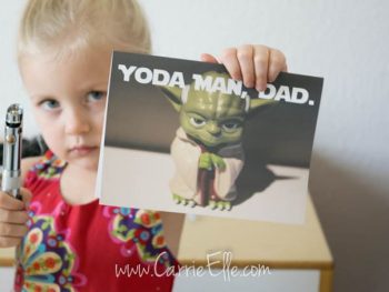 Star Wars Father's Day Card
