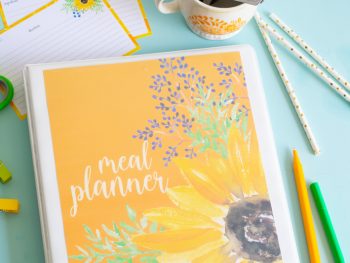 Summer Sunflower Meal Planner