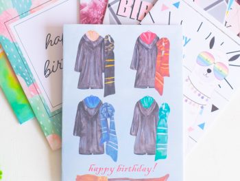 Harry Potter Birthday Card