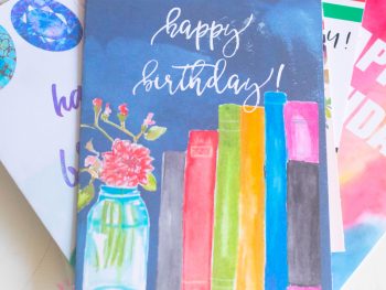 Book Lover Birthday Card