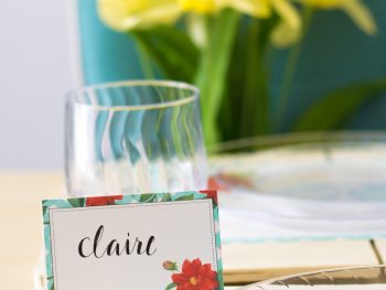 Spring Table Setting
