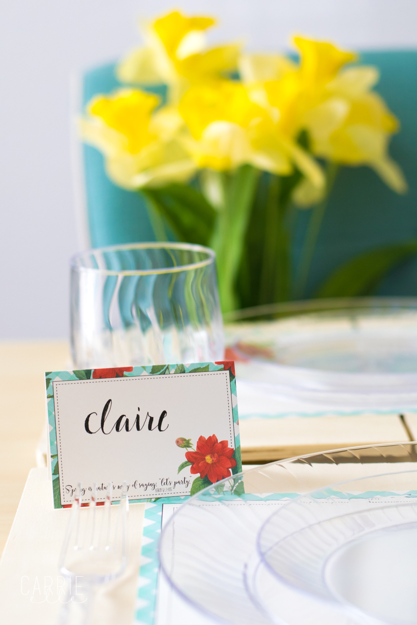 Spring Table Setting