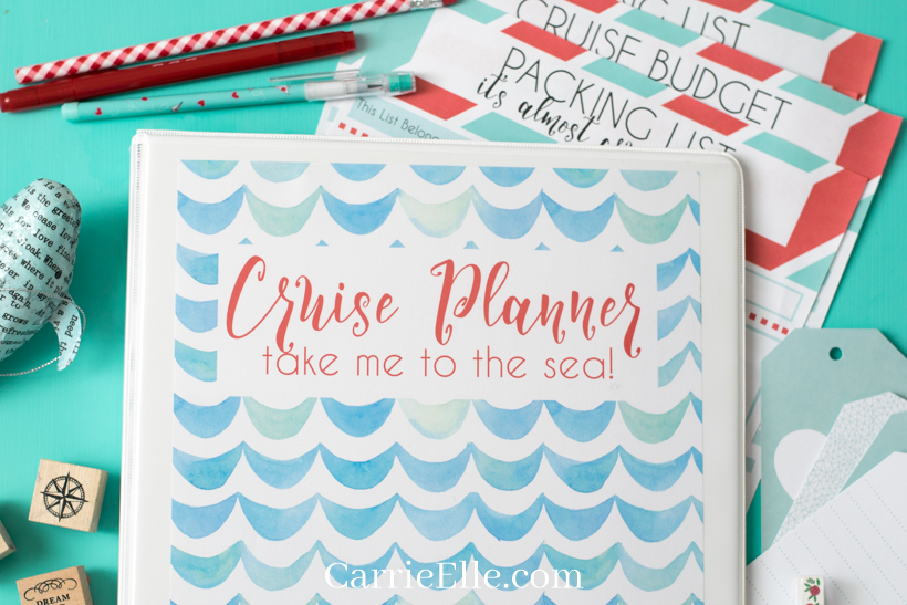 Printable Cruise Planner
