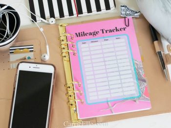 Printable Mileage Tracker
