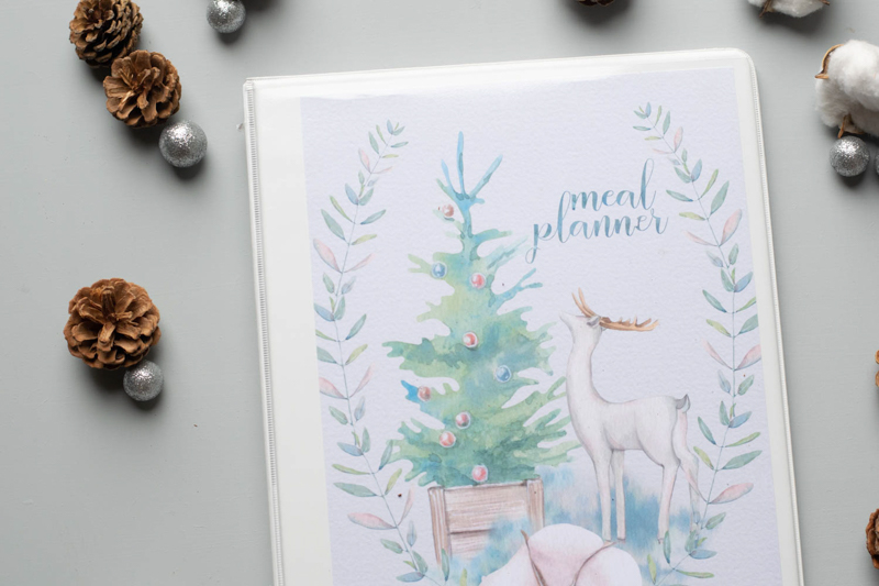 Winter Meal Planning Binder
