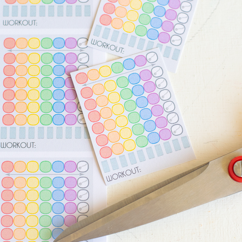 21 Day Fix Planner Stickers