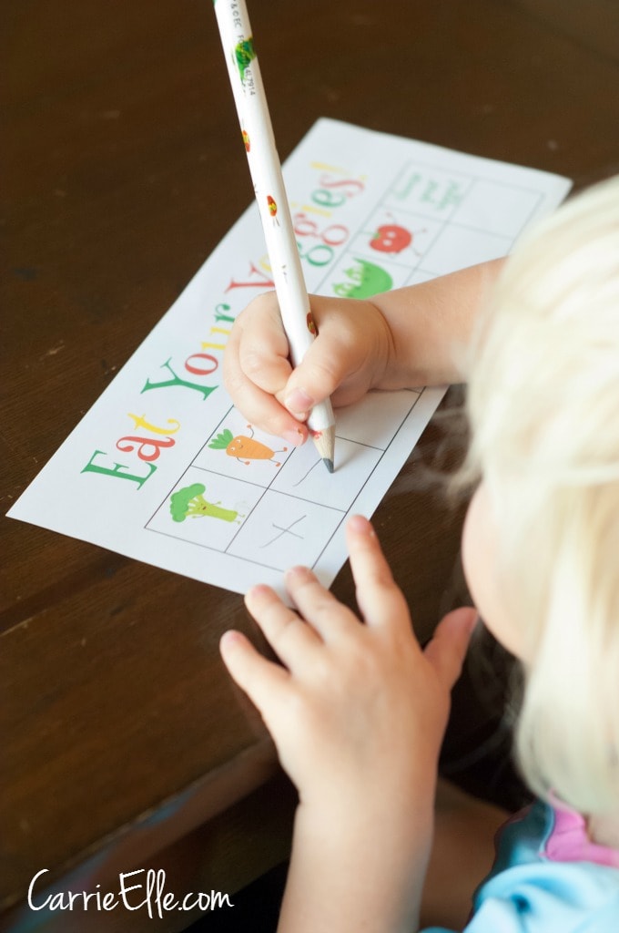 Eat Your Veggies Printable