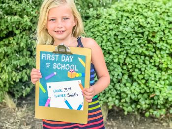 First and Last Day of School Signs