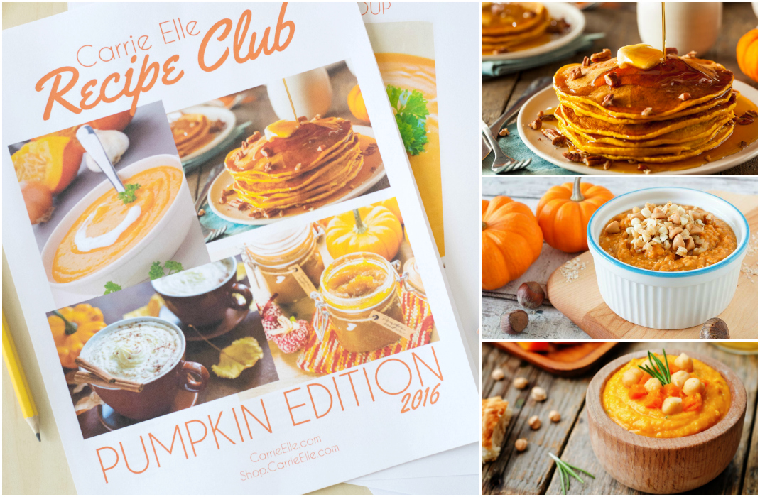 Pumpkin Recipe Club Printed