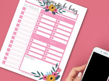 Hourly Planning Page