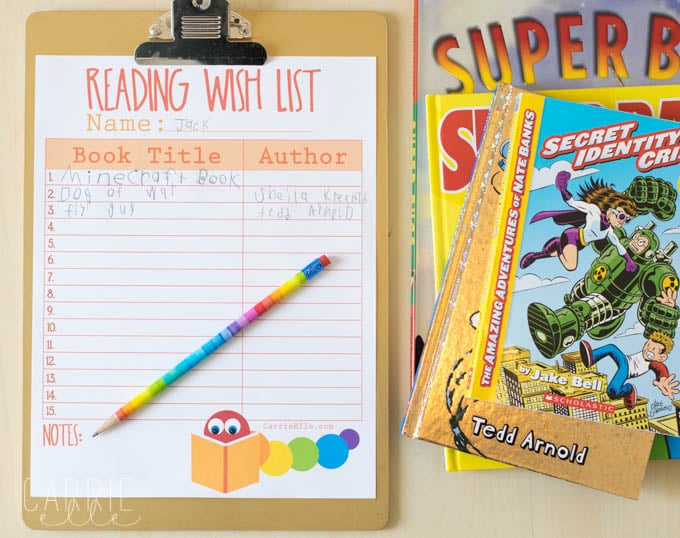 Reading Wishlist