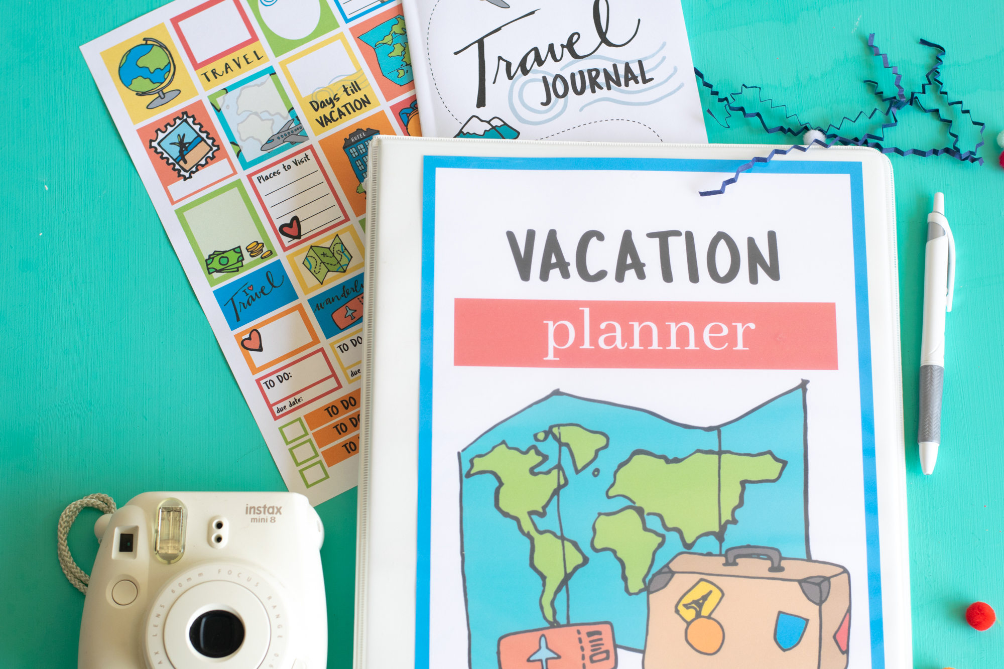 Travel Planning Binder