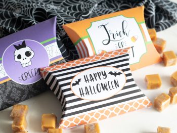 Large Halloween Pillow Boxes