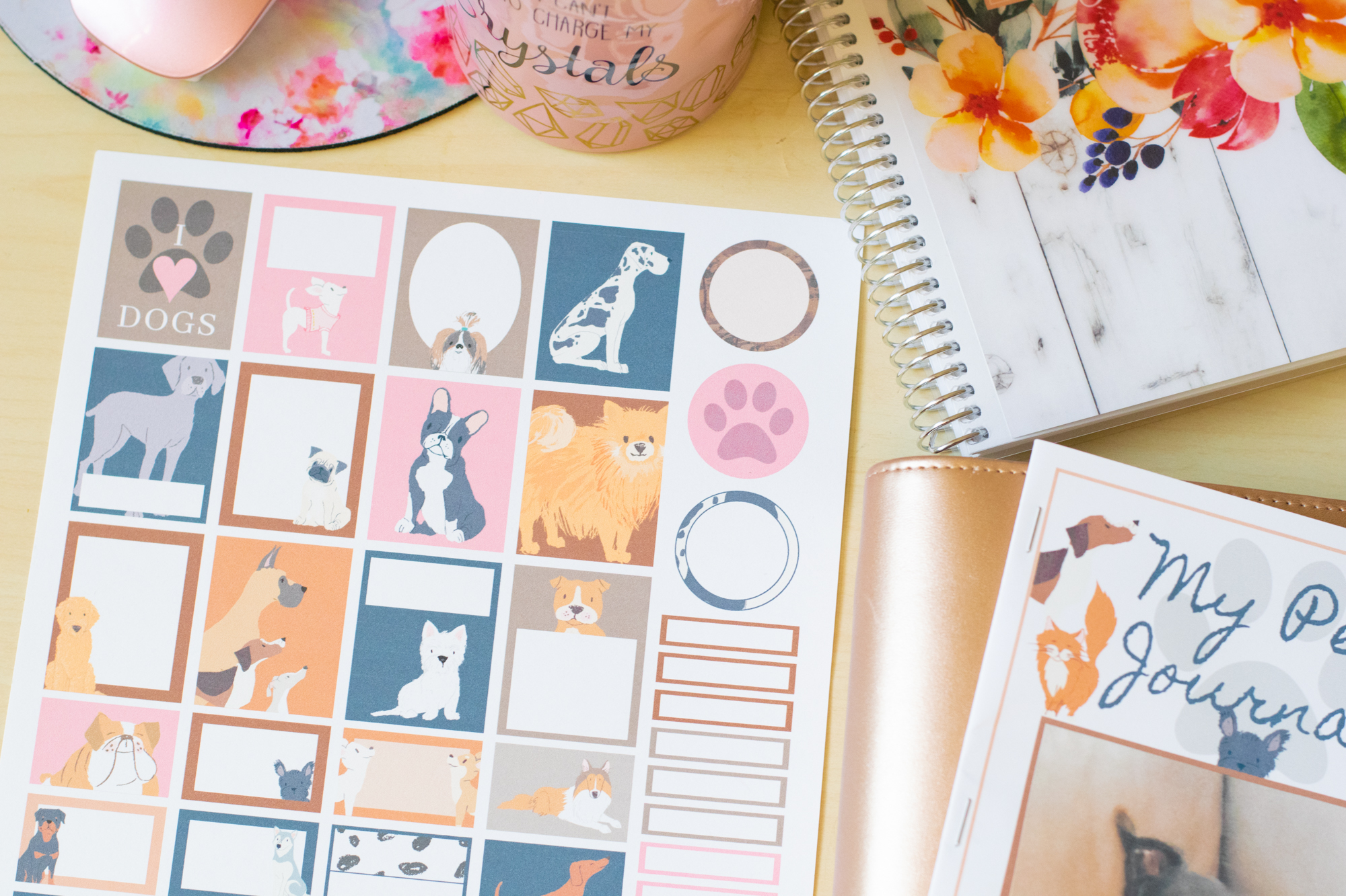 Dog Lover Planner Stickers