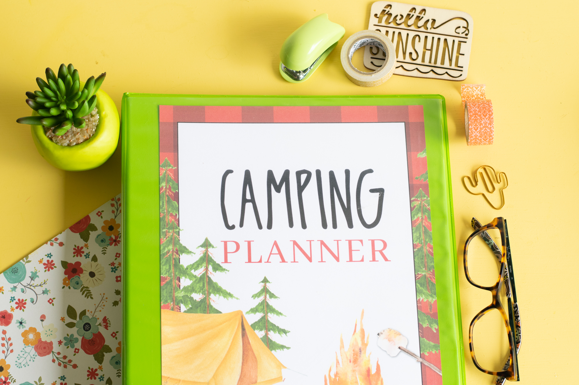 Camping Binder