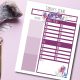 Daily Planning Page Crystals
