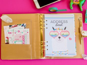 A5 Address Book Shop.CarrieElle.com